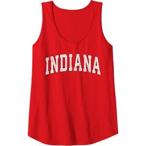 red Indiana tank top